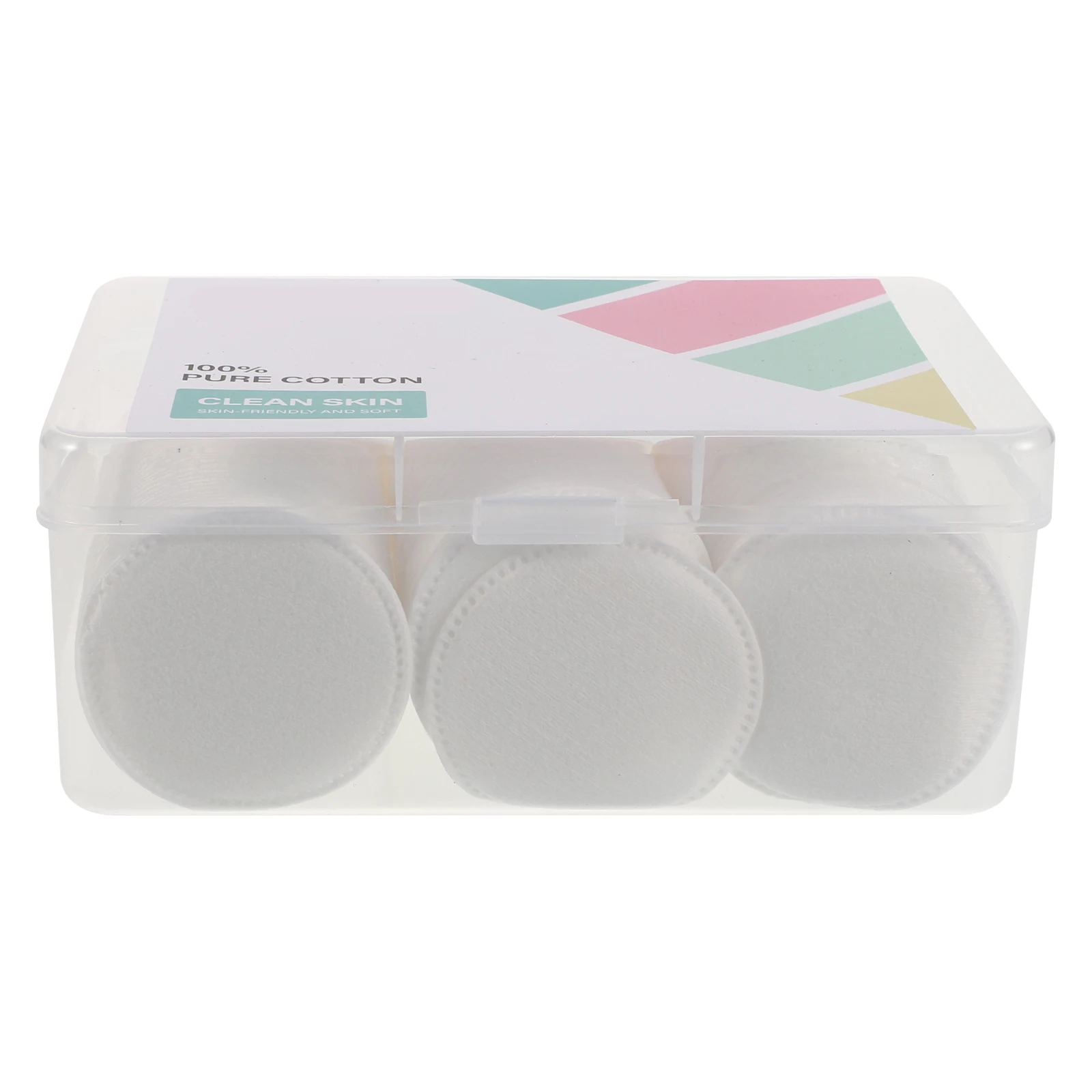 Drielaags wegwerp wattenschijfjes rond zacht make-up verwijderen gezichtsreiniging huidvriendelijk voor vrouwen salongebruik thuisgebruik