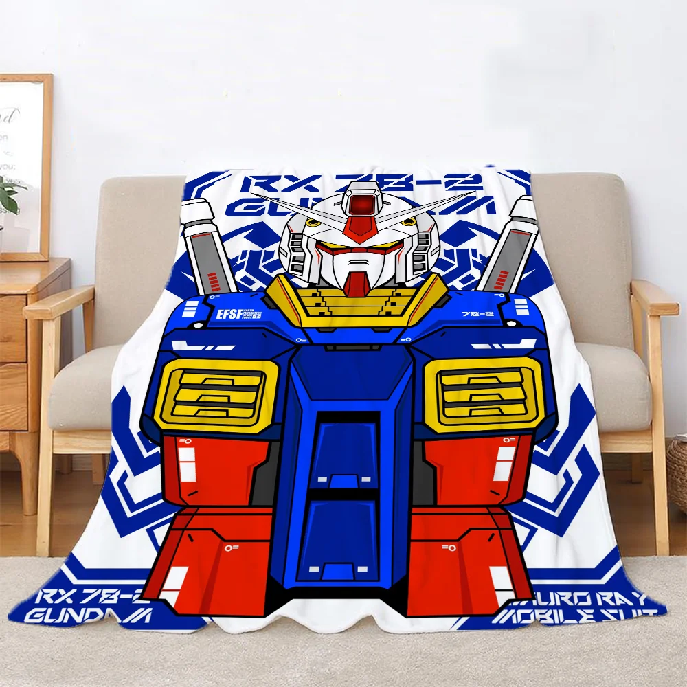 Fluffy Soft gundams Blankets Sofa Summer Boho Blanket for Living Room Bedspread on the Bed Bedroom Decoration Throw Decorative