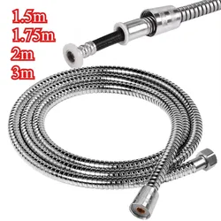 Duurzame Flexibele Doucheslang 1.5M/3M Extra Lange Rvs Uitbreiding Douche Sanitair Pijp Slang Waterslang badkamer Accesso
