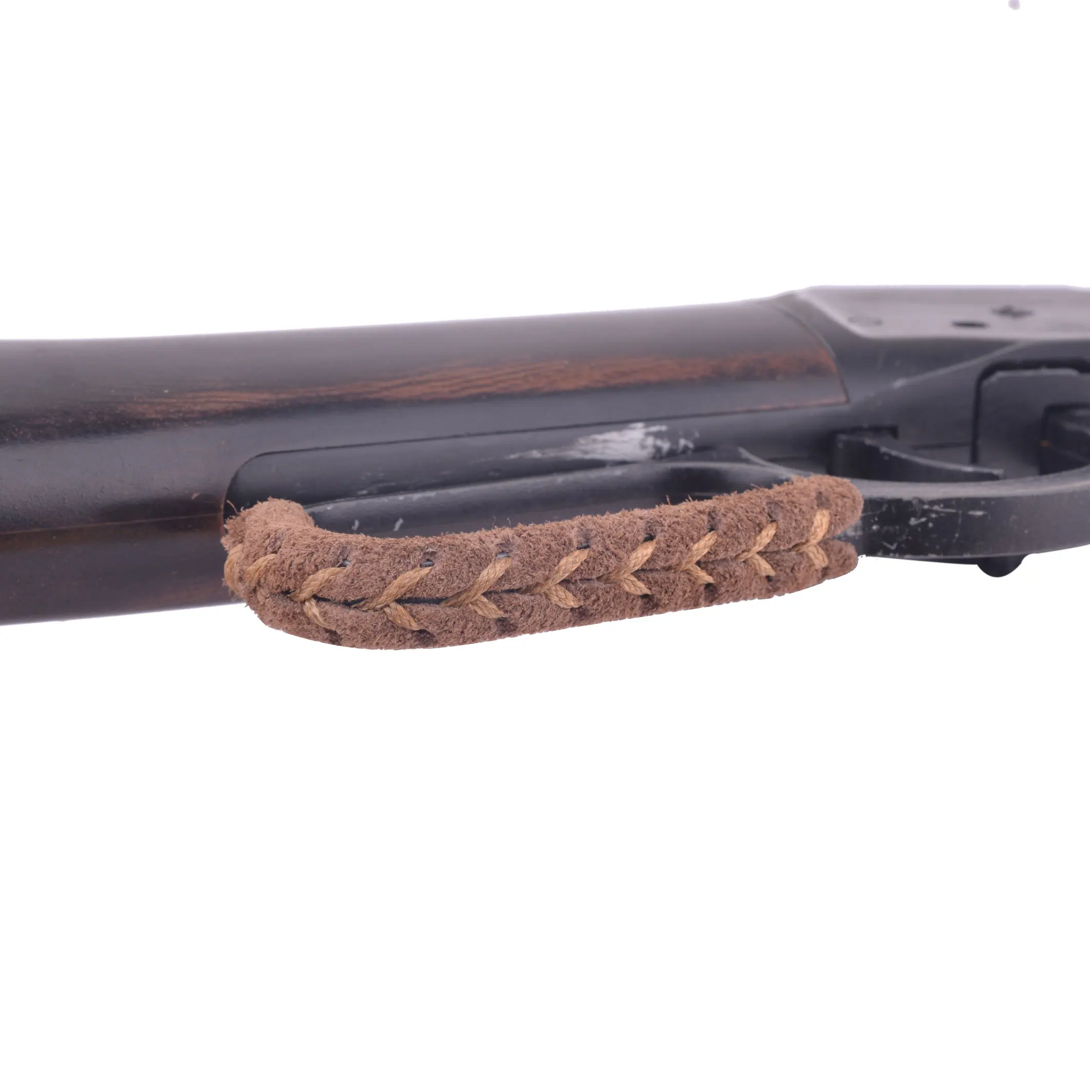 Levier rond en cuir suédé pour fusils d\'action, ShotCelebring, cadeaux de chasse, 3.5 po, 6 po, neuf