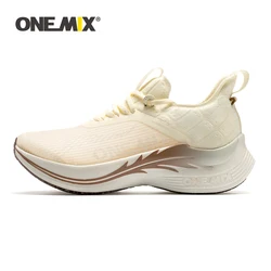 ONEMIX Carbon Plate Marathon Running Racing Shoes Professional Stable Support Shock-relief Ultra-light Rebound Sport Sneakers