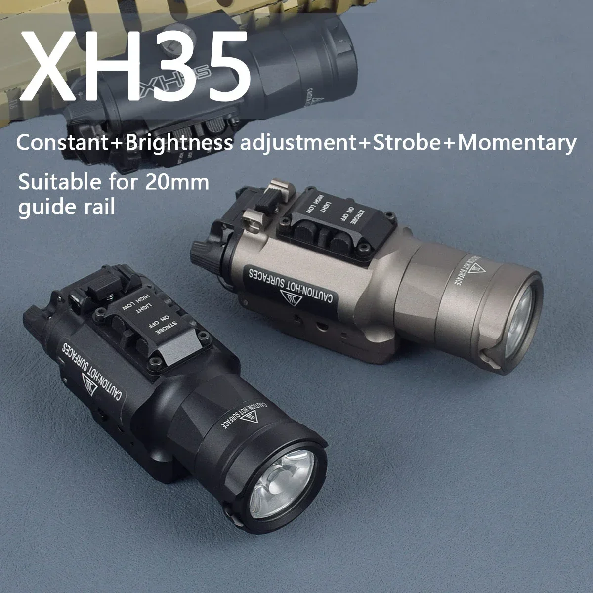 DulSurefire XH35-Étui universel pour odorGlock 17, lumière LED pour armes de chasse