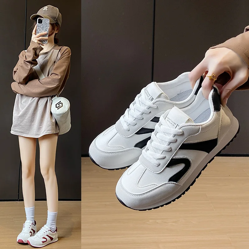 

2025 New Little White Shoes Female Spring New Korean Edition Ins Female Student Casual Versatile Street Photography Board Shoes