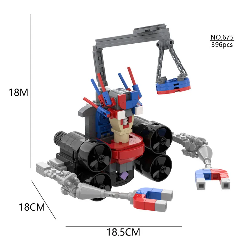 Skibidi Toilet The Audio Man and Camera Titan Man Speakerman Moc Building Blocks For lego Toys DIY Bricks Toy Set