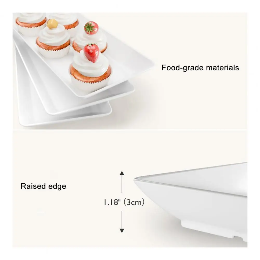 Three-tier Dessert Rack 3-tier Dessert Stand Display Rack Elegant Serving Tray Organizer Multi-layer Food Platter for Parties