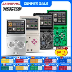 Anbernic RG35XXSP Retro Flip Handheld Game Console 3.5
