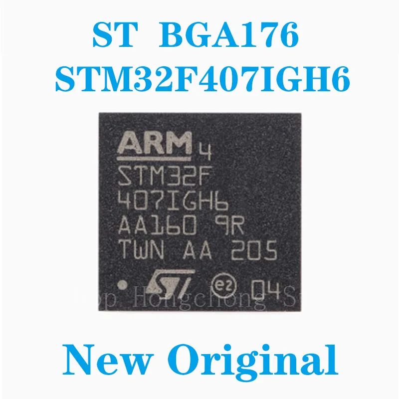 STM32F407IGH6 STM32F407 IC ST MCU 32BIT 1MB FLASH 176UFBGA  Electronic components IC  INTEGRATED CIRCUIT CHIP 2PCS New Original