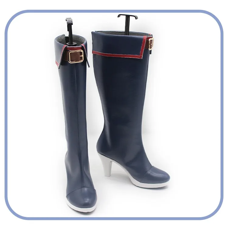 Nei Ookawamura Cosplay Schoenen Anime Mato Seihei geen Slave Cosplay Props Halloween Carnaval Laarzen PU Schoenen Custom Made