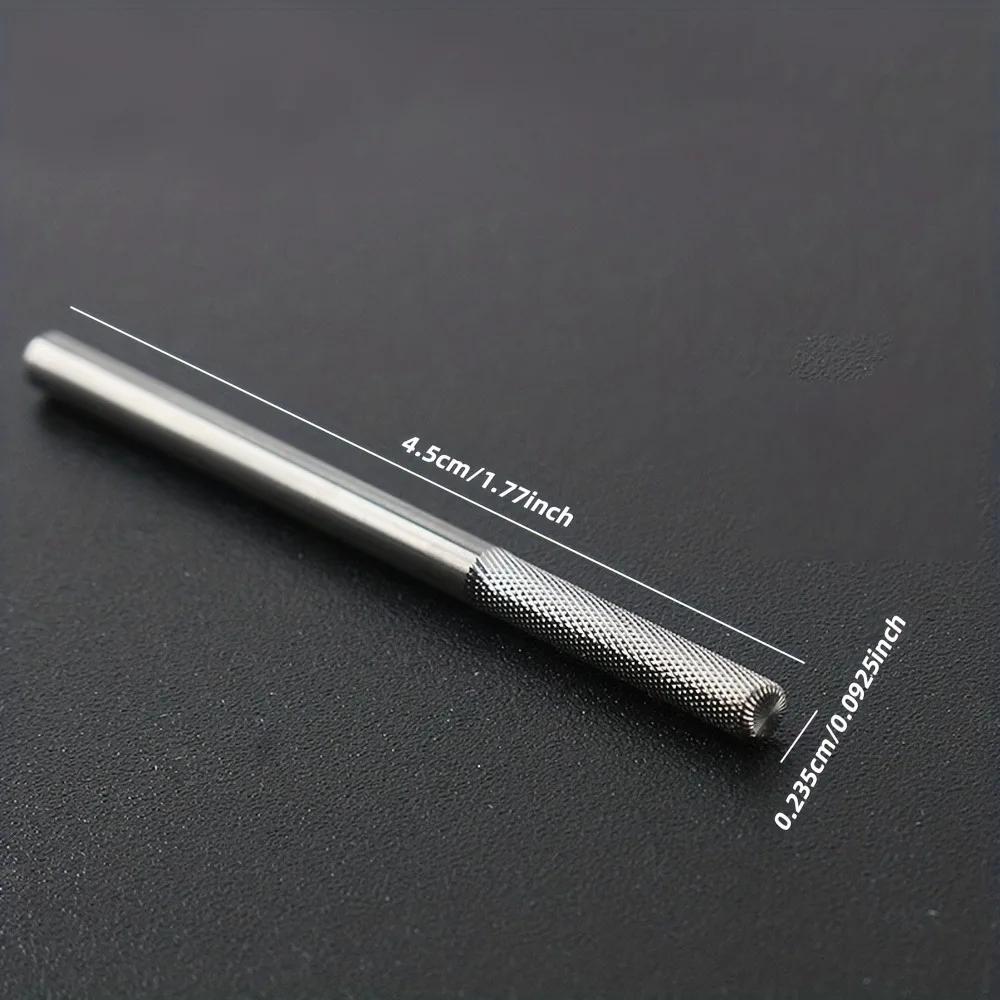 1 قطعة التنغستن الصلب المهنية مسمار مثقاب ملفات الأظافر هلام البولندية إزالة لدغ لآلة كهربائية أداة تنظيف البشرة #4