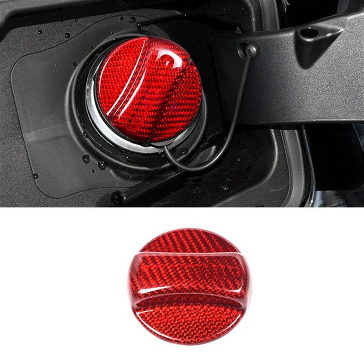 Real Carbon Fiber Fuel Tank Air Cap Trim Cover for BMW G02 G06 G07 G42 G14 G15 G16 F82 F20 F21 F83 M2 M3 M4 M5(A)