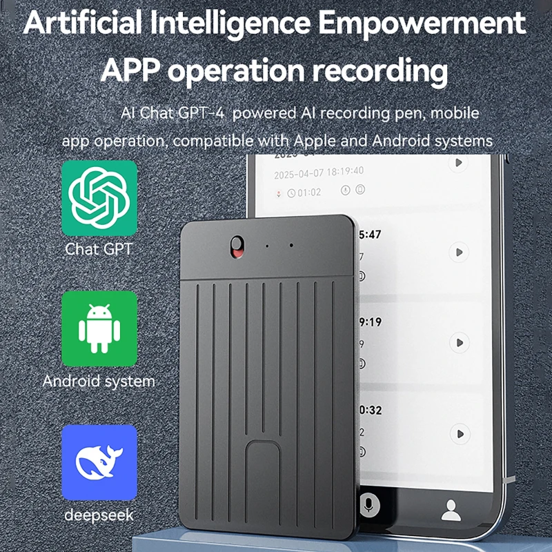 

ChatGPT-4 AI-диктофон 189, интеллектуальный диктофон с шумоподавлением для международной обмена