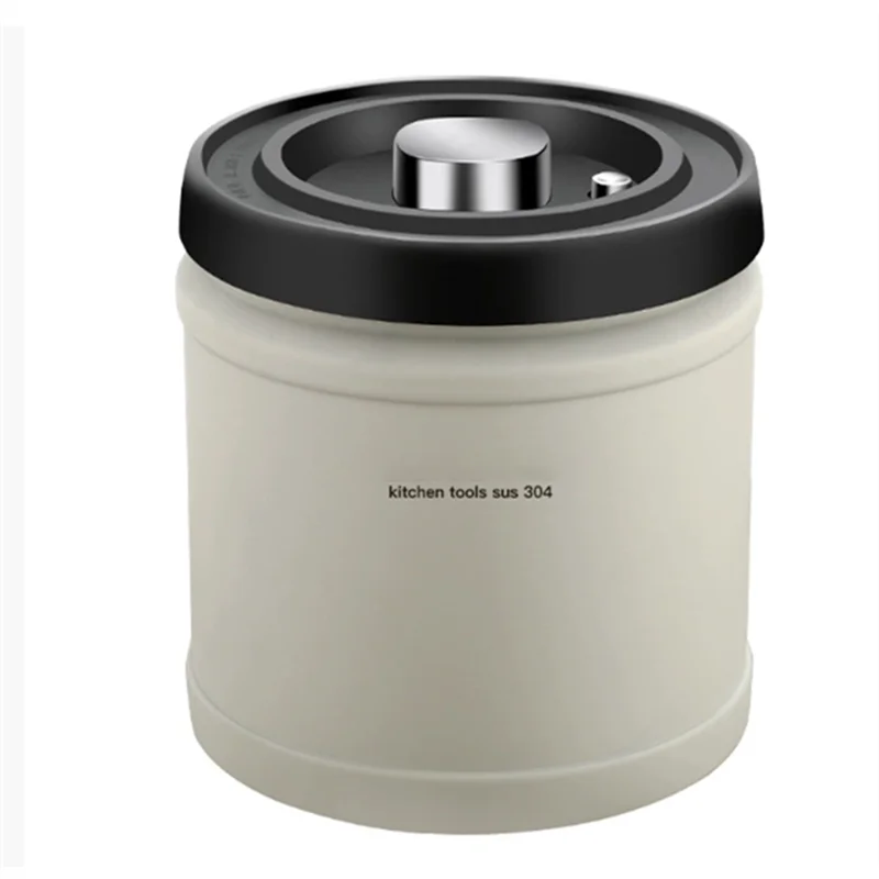 CQMF-1600ML Coffee Canister Airtight Stainless Steel For Beans Grounds Coffee Canister