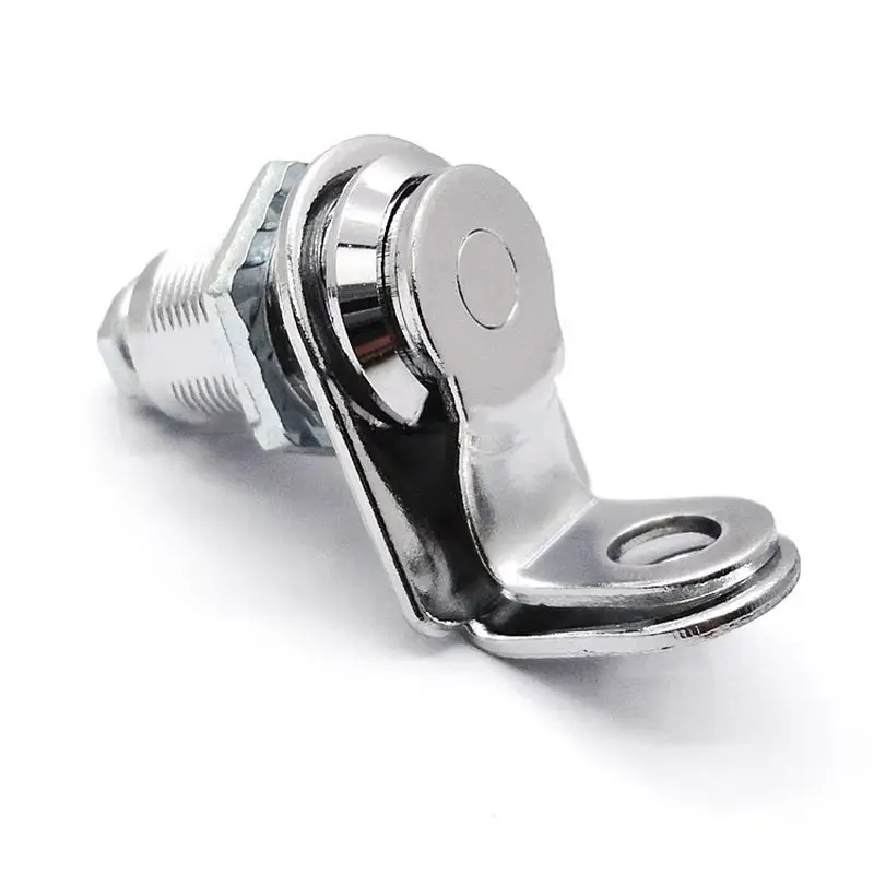 10PCS Solid Zinc Alloy Cam Locks Metal Toolbox Drawer Cabinet Lock Padlock Mailbox Locks Locker File Cabinet Locks + Lock Tongue