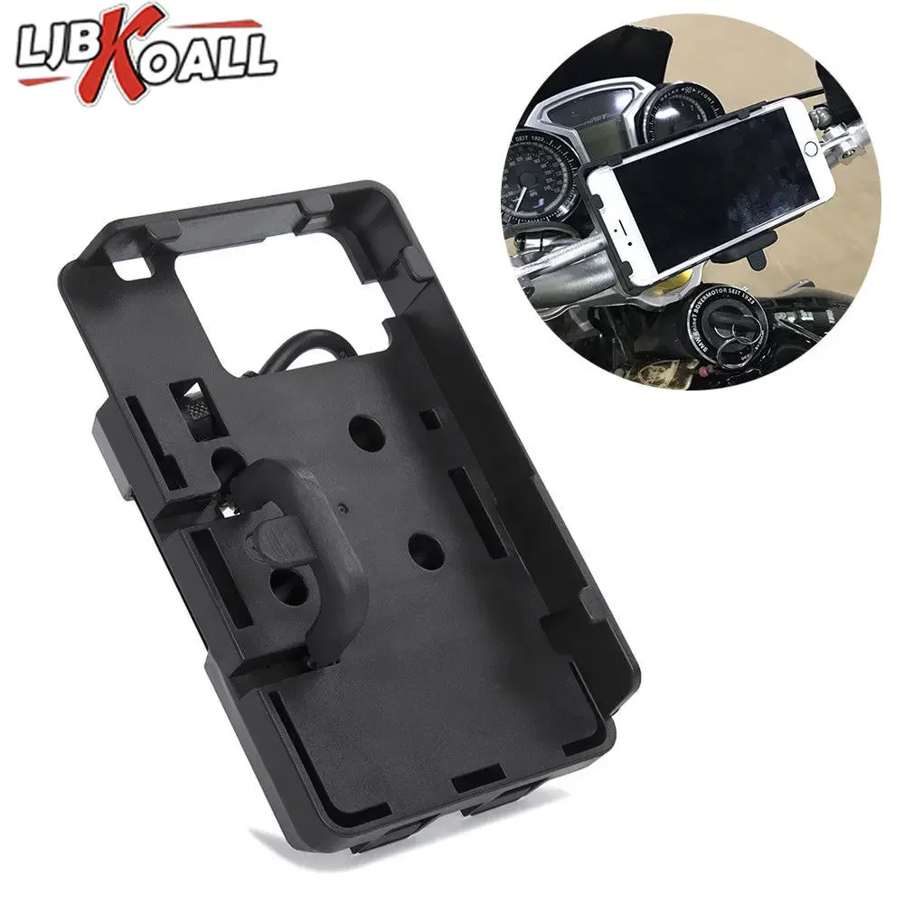 

Motorcycle USB Charger Cell Phone GPS Navigation Mount Bracket Holder for BMW R1200GS LC ADV F800GS F700GS R1200R S1000R S1000XR