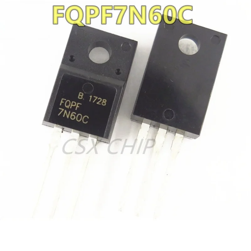 50pcs/lot FQPF7N60C 7N60C TO220 TO-220 new and Original IN STOCK