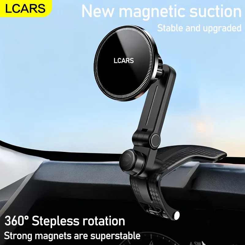 Lcars 360 ° Adjustable Dashboard Phone Holder Base, Equipped