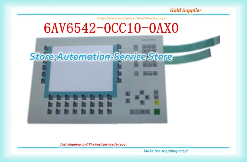 

New Membrane Keypad For OP270-10 6AV6 542 6AV6542-0CC10-0AX0