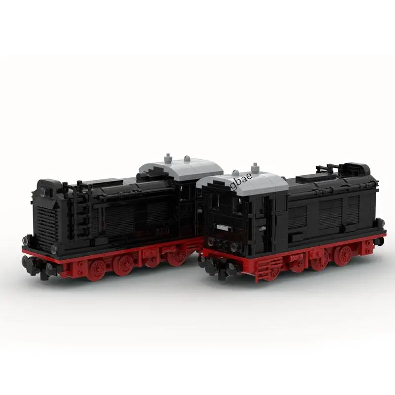 جديد 1002 قطعة مسارات القطار التقنية للمدينة السكك الحديدية Moc Dr V36 Doppeltes نموذج اللبنات لتقوم بها بنفسك الأفكار الإبداعية لعب الاطفال الهدايا #5