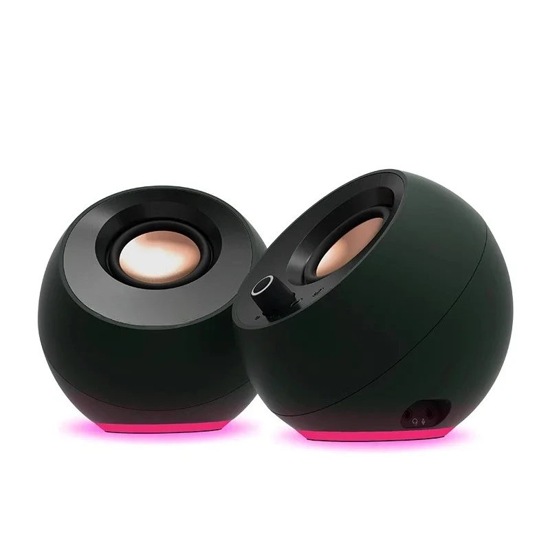 Pebble Pro Bluetooth 5.3 Динамик RGB Освещение Аудио Визуальный Модернизированный Настольный Аудио