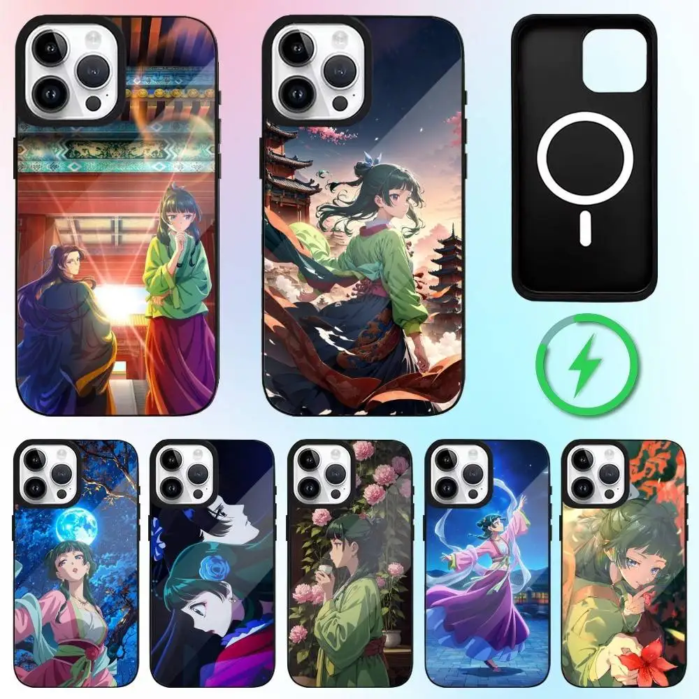 

The Apothecary Diaries Phone Case For iPhone17,16,15,14,13,12,11 Plus,Pro Max Magnetic Magsafe Wireless Charging