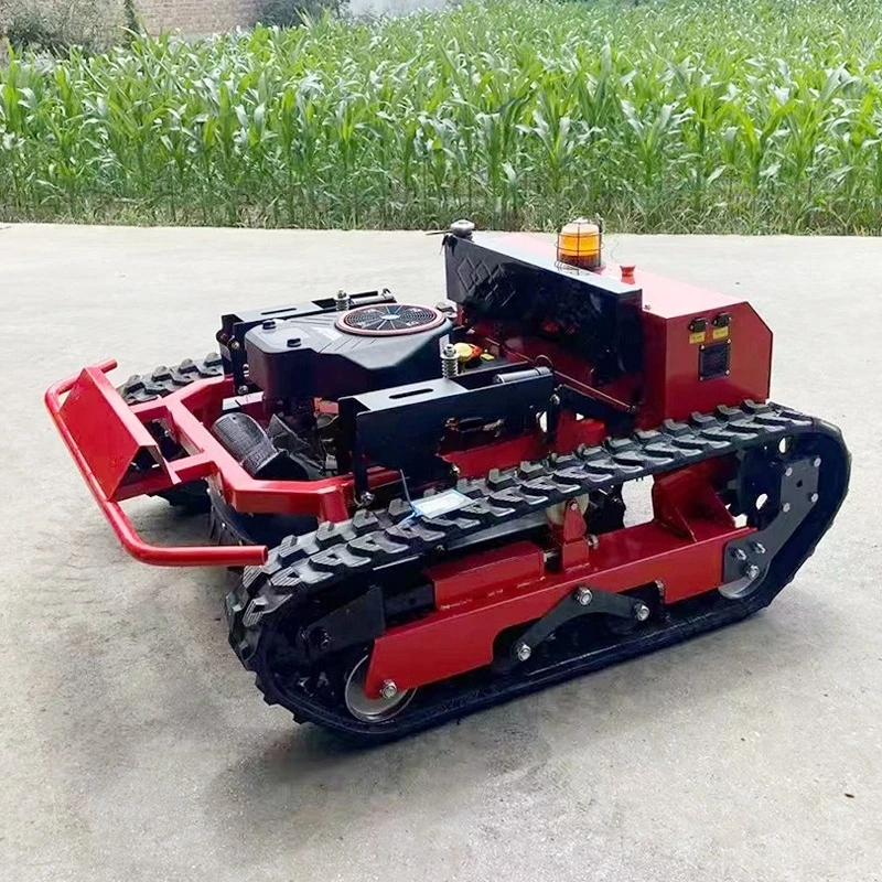 Remote Control Rotary Zero Turn Lawn Mower Automatic Robot Lawn Mower Crawler Mower