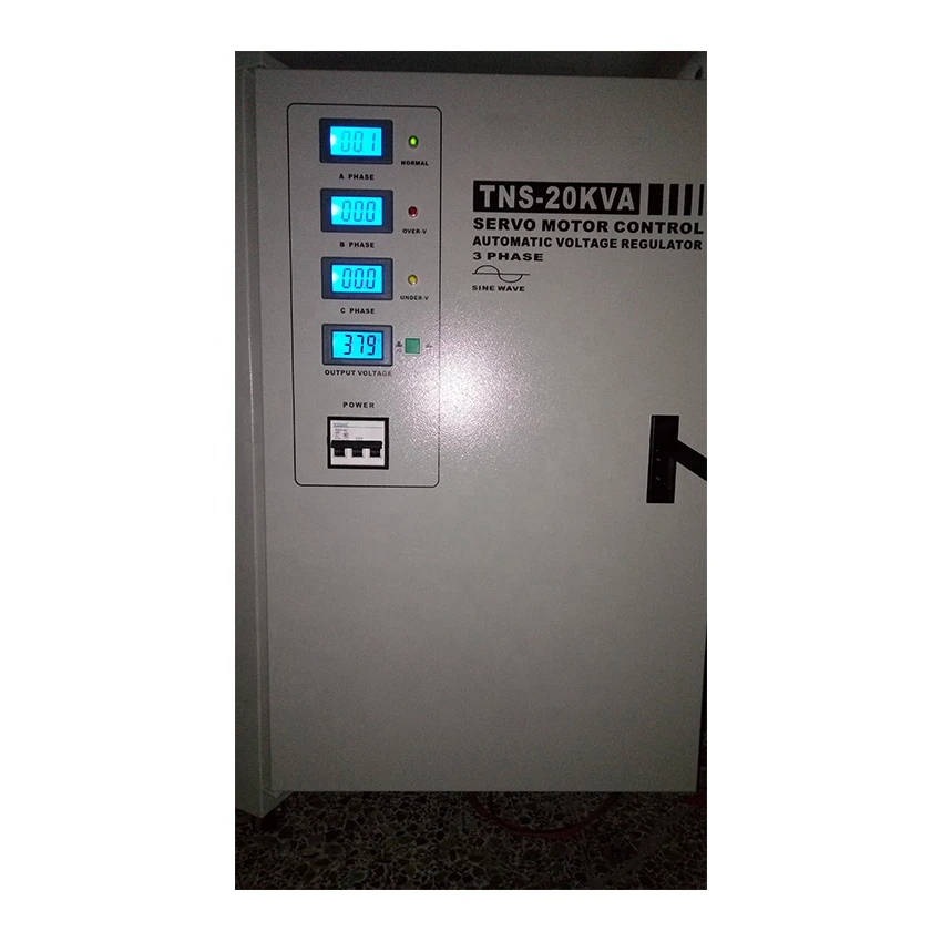 TNS-20KVA Ac Voltage Regulator svc 20kw AVR automatic voltage regulator