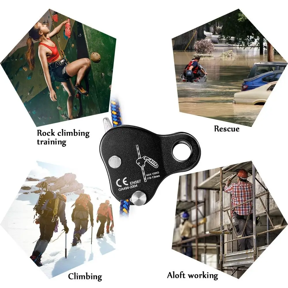 High-altitude Tools Self-lock Carabiner Automatic Locking Protective Equipment Automatic Lock Carabiner Anti Fall Design