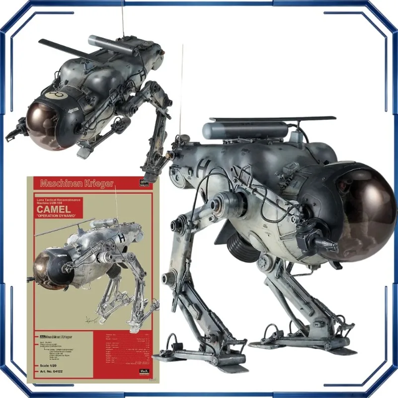 Hasegawa Maschinen Krieger LUM-168 Camel Action Figures Ma.K Anime Model Kit Toys Collection Display Gifts Original Box