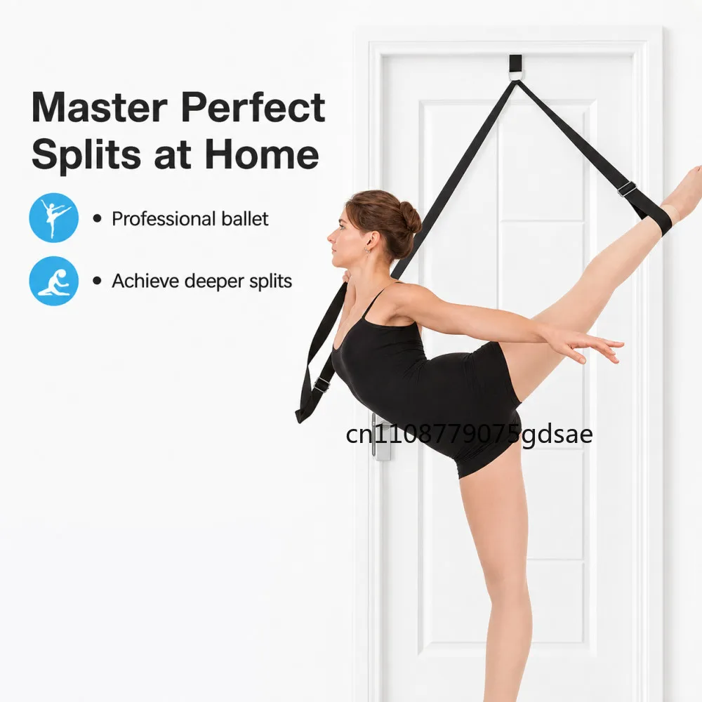 Yoga Door Leg Stretcher Leg Stretching Slack Line Belt For Acrobatics Yoga Ballet Gymnastics Flexibility Trainer Pro Accessories