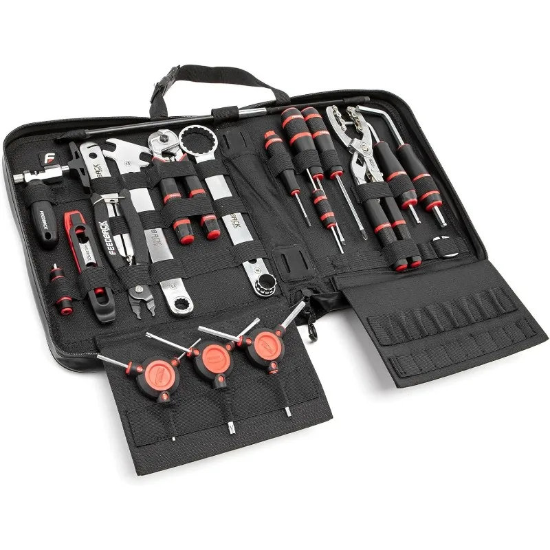 Bike Tool Kit,19 Bicycle tools / 25 functions,12.25 x 3 x 14.25 inches