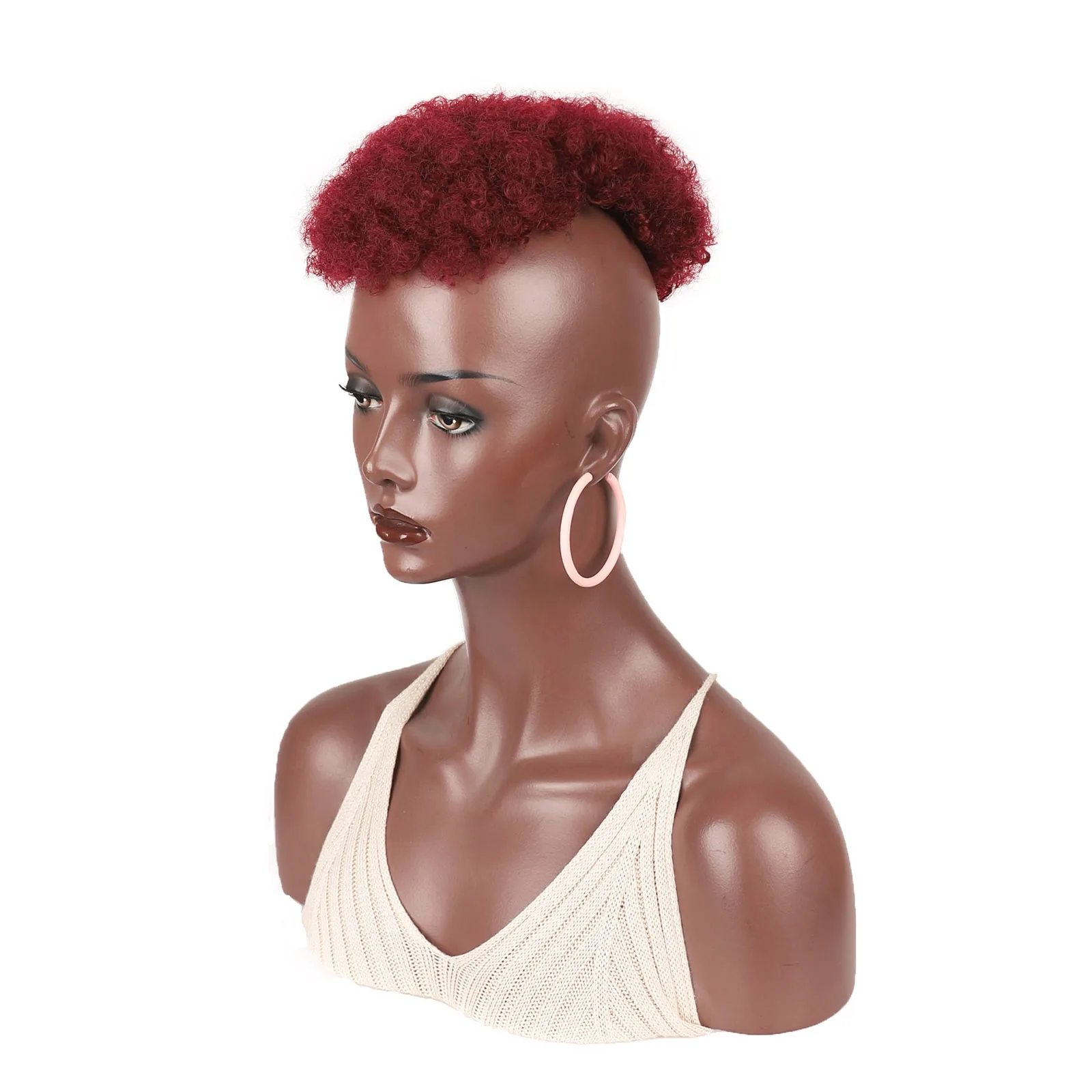 

Синтетический парик-накладка на 4 заколках, короткий, кудрявый, черно-серый, для женщин, при выпадении волос, для ежедневного использования