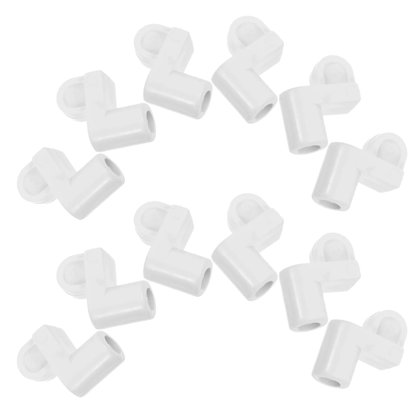 

24Pcs Universal Window Screen Clips Plastic White High Strength for Secure Mesh Screen Fasteners Storm Panel Holder Replacement