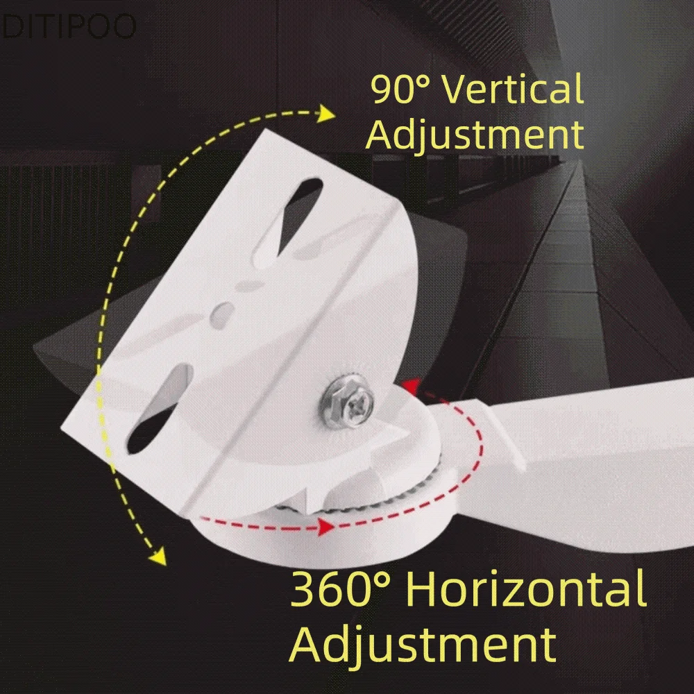 Universal Adjustment Monitoring Bracket Duckbill Shape Thickened Camera CCTV Bracket Aluminum Waterproof