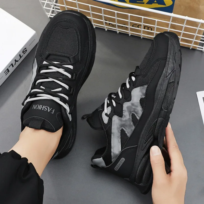 Spring Fashion Air-cushion Running Shoes for Men High Quality Mesh Breathable Sneakers Tennis Training Shoe Casual Walking Shoes