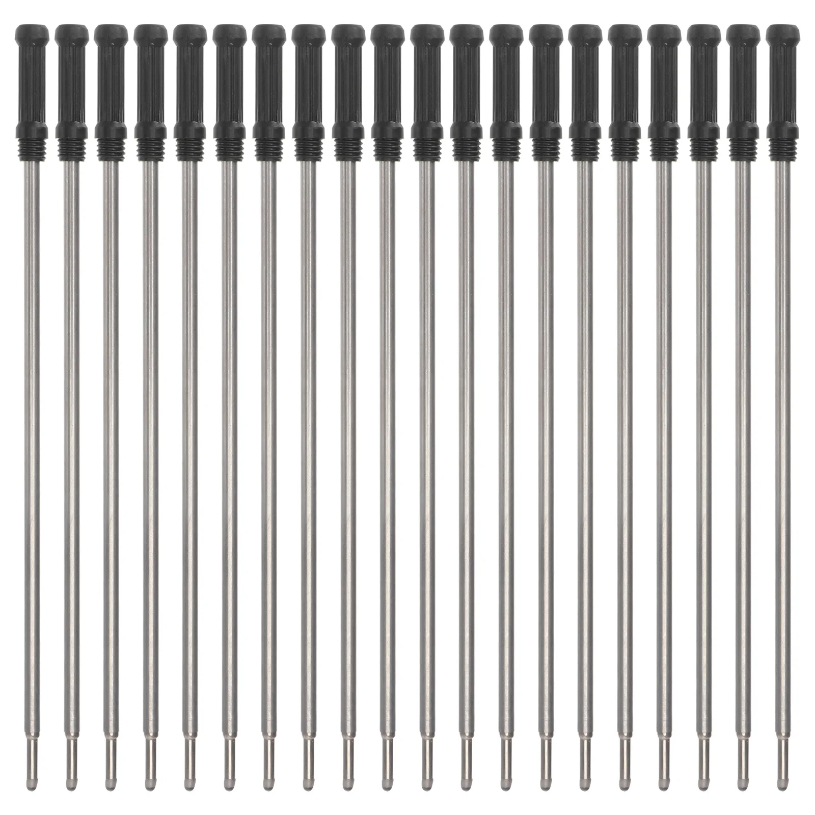 

20 Pcs Metal Ballpoint Pen Refill Comfortable Writing Refills Fine Cross General-purpose