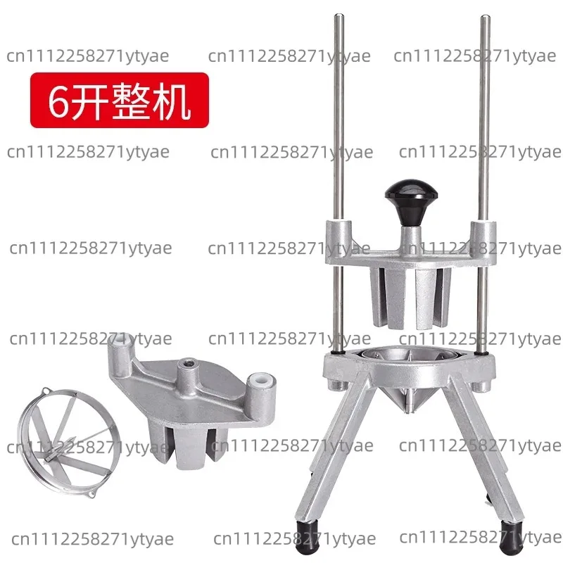 4/6/8/12-Section Commercial Easy Wedger Stainless Steel Blade Fruit Lime Slicer, Lemon Cutter 4/6/8/12 Wedges for Bar Restaurant