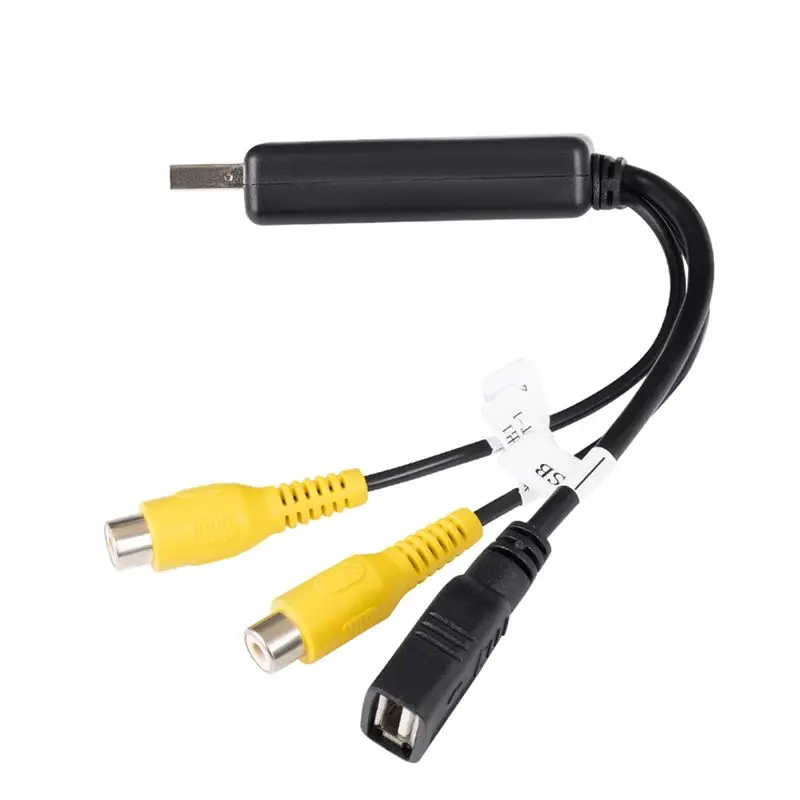 1 PCS For Android System USB Interface To RCA Video Out Adapter As Shown Car Radio Multimedia Player Video AV Output Connect-M54