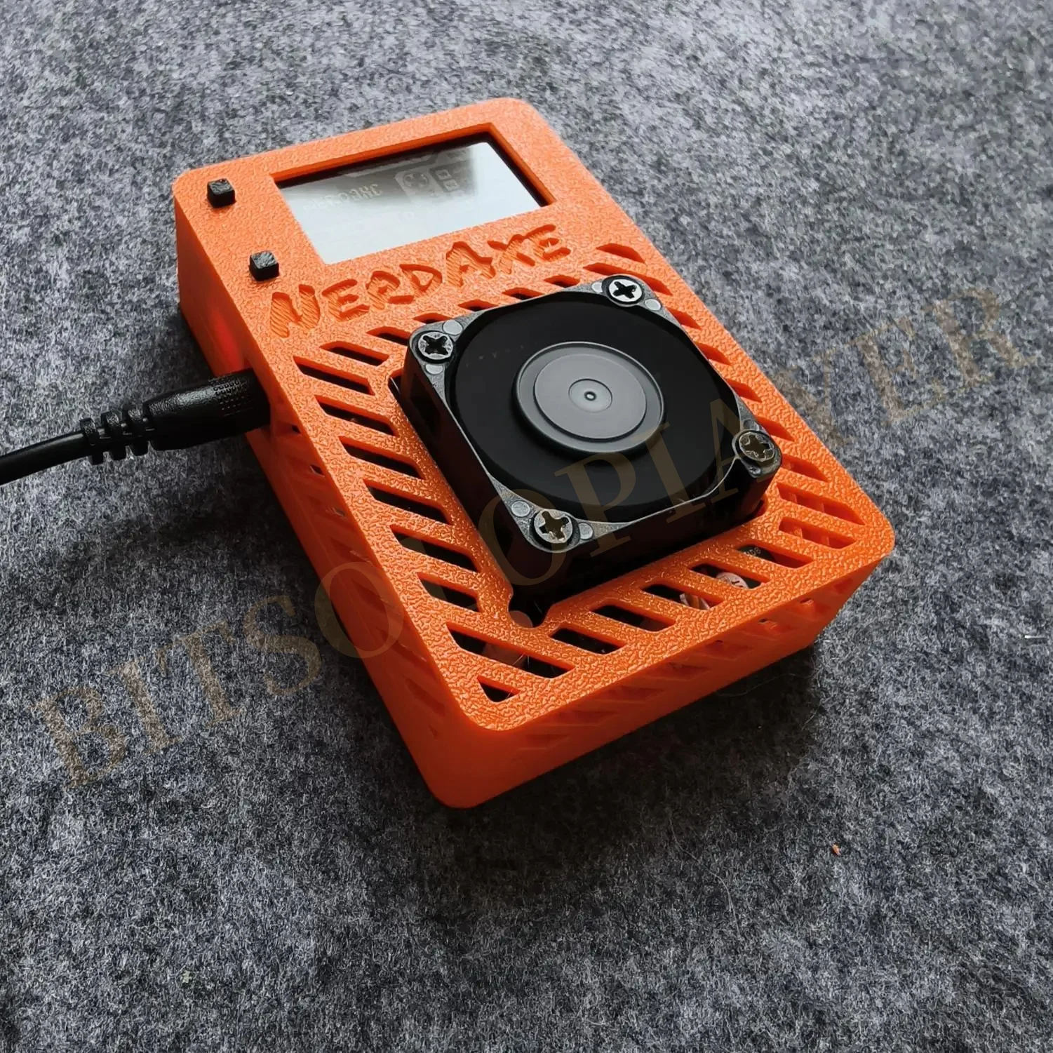 NerdAxe Bitaxe Ultra BM1366 Asic Chip 500Gh/s Full Kit With Lilygo Display Bitcoin ASIC Micro Miner Lottery Miner