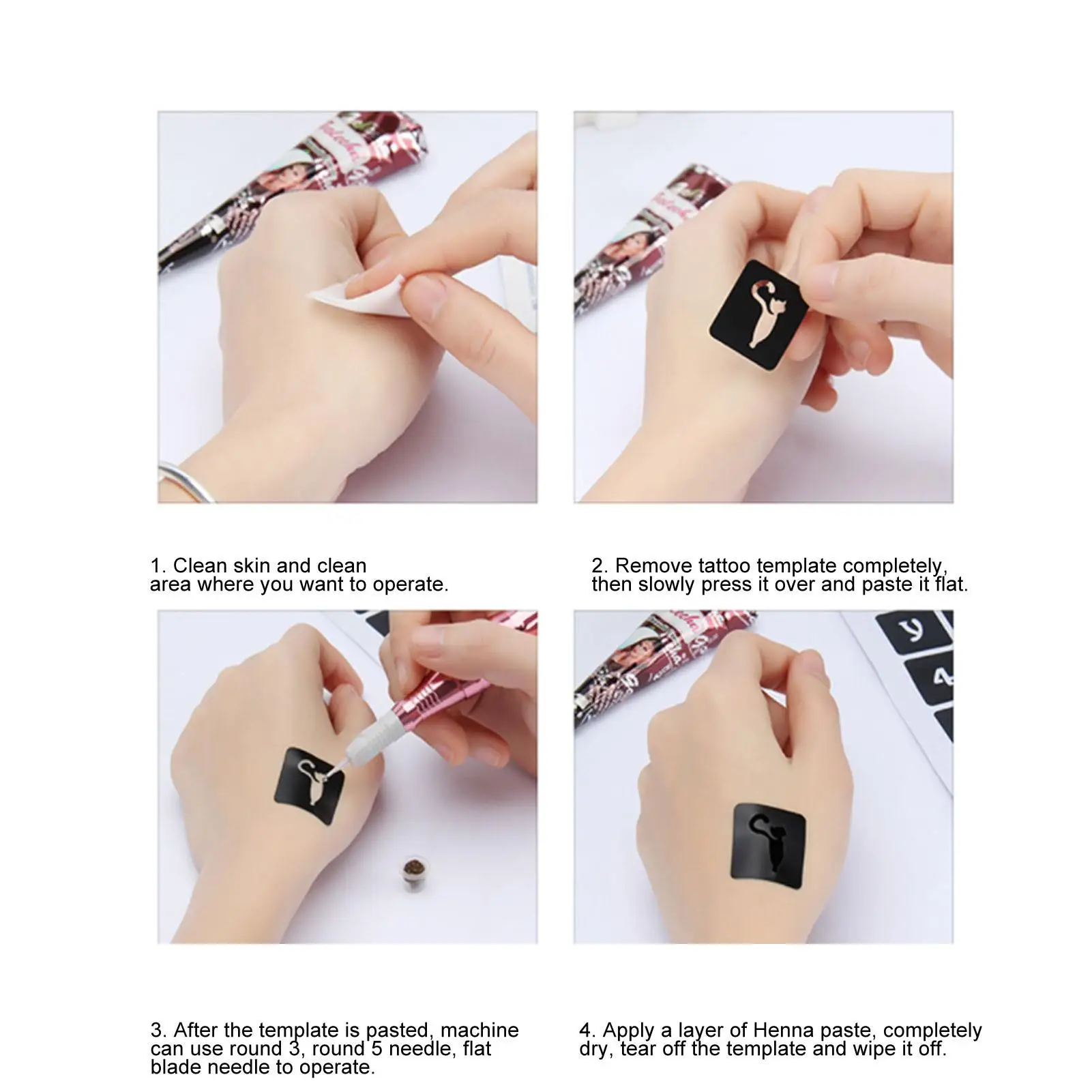 for diy Temporary Tattoo Stencils & Templates - Perfect for Creative Body Art!