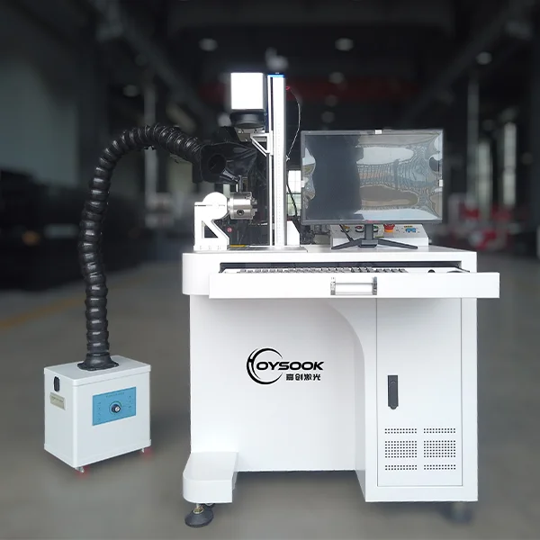 

Automatic Metal Barcode Metal Nameplate 30W 50W 100W Fiber Marking Machine