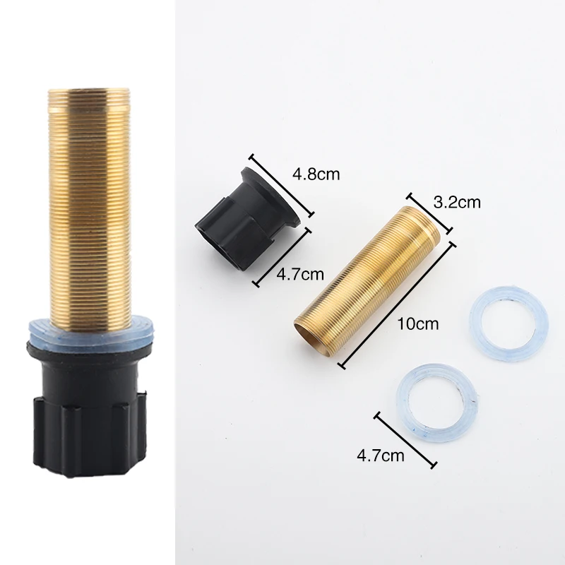 ULA 10cm Faucet Fixing Tool Set Kitchen Bathroom Basin Faucet Fastener Single Hole Nut Mount Fitting Circlip Faucet Installation