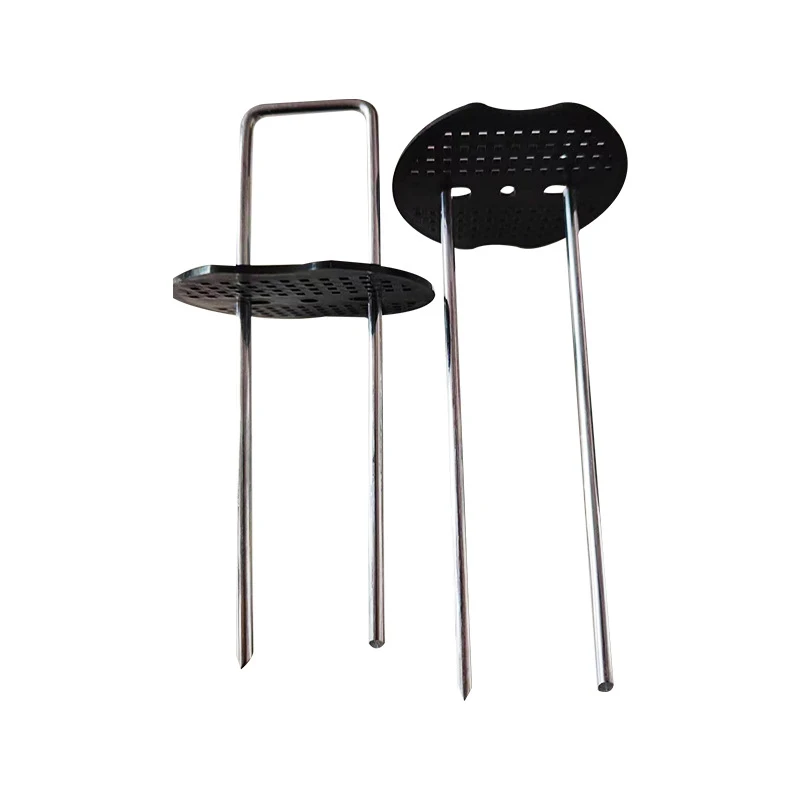 Durable Galvanized Steel U Shaped Ground Staples for Fixing Weed Barrier Fabric for Orchard Lawn Greenhouse Outdoor Landscape Su - view 4