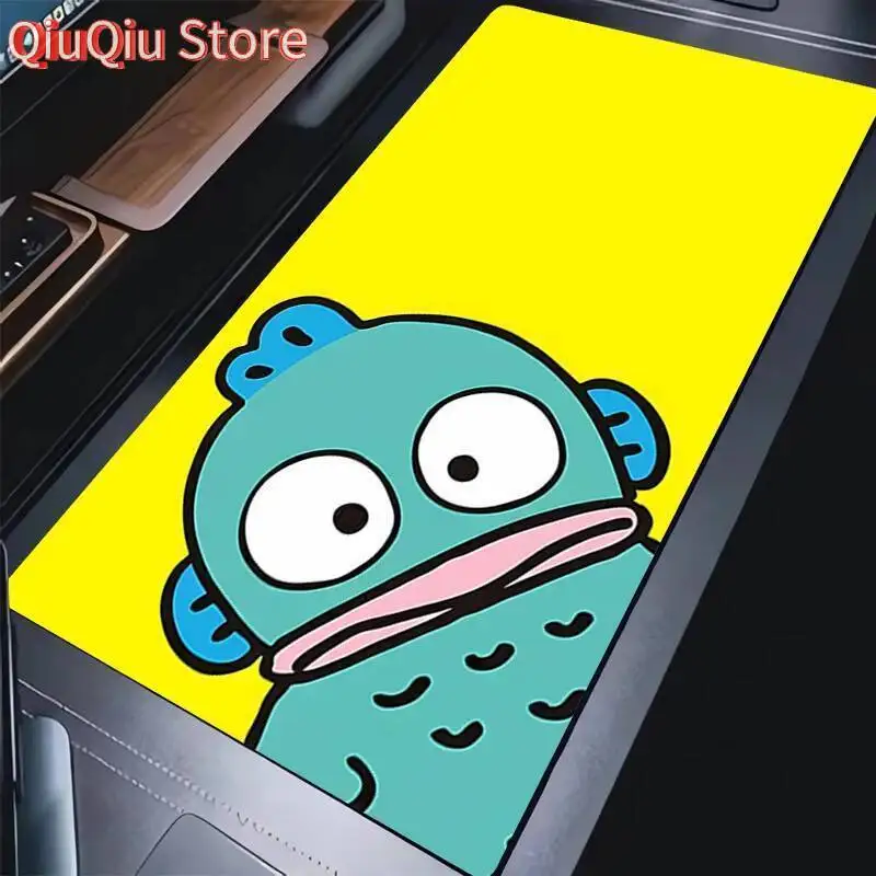 

Коврик для мыши для ноутбука H-hangyodon, большая клавиатура, нескользящий резиновый коврик для компьютера, настольный коврик, резиновый противоскользящий коврик для мыши для ПК