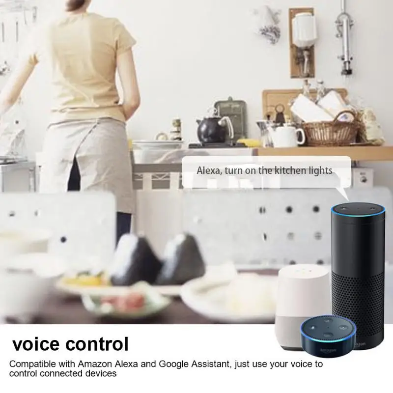 Tuya Smart Switch Draagbare Voice Control App Control 3 Bende Timers Werken Met Alexa Home Yandex Smart Switch