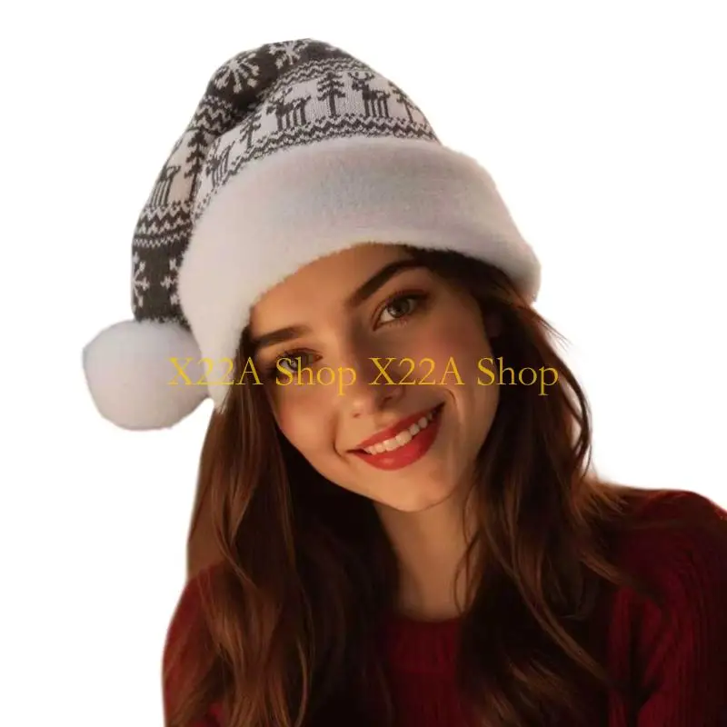 Unique Fashionable Deer Horn Hat Soft Comfortable Hat Shopping Holiday Fashion Hat for Christmas Party Fashion Accessory