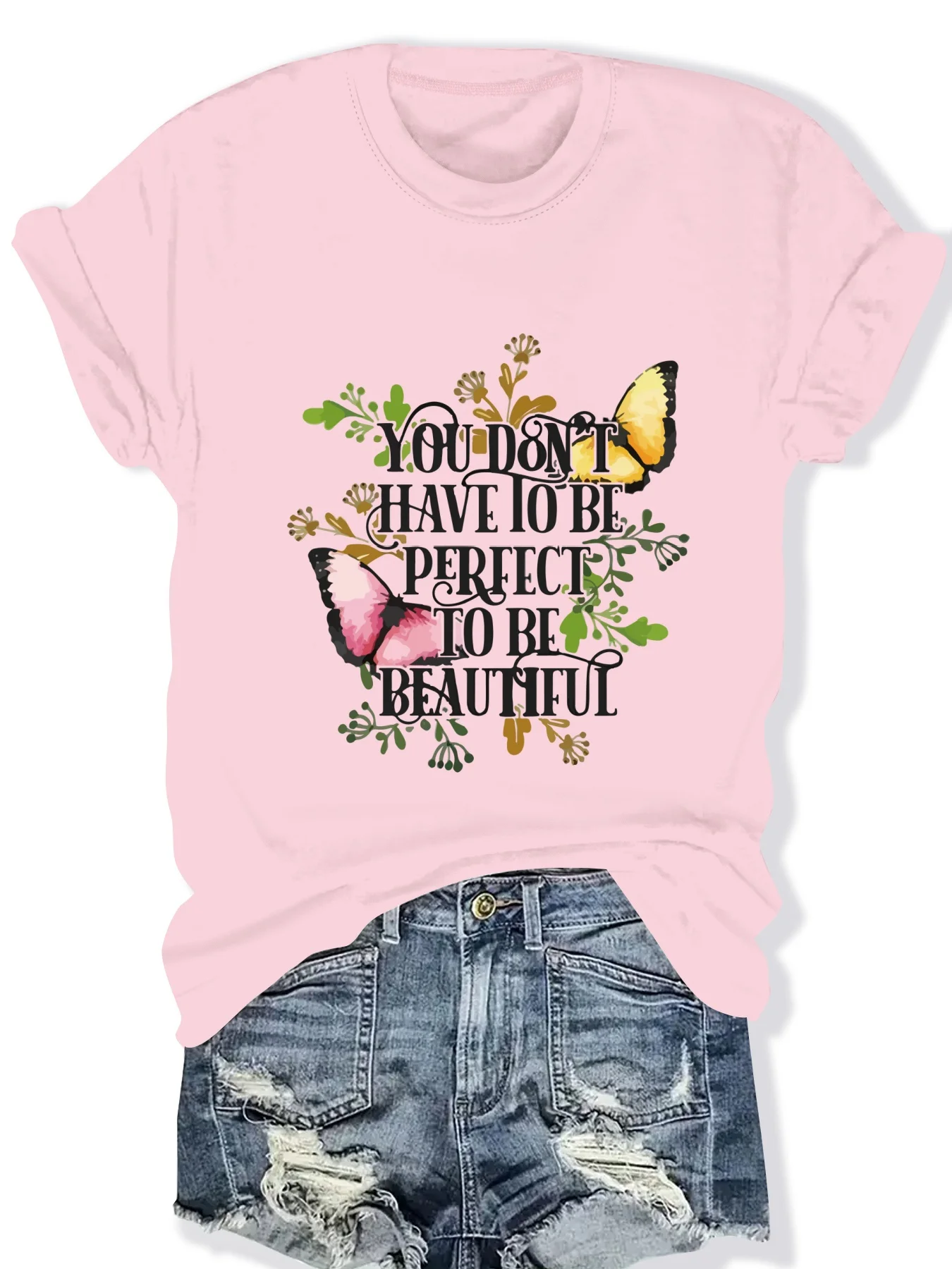 

Модная женская футболка с круглым вырезом и коротким рукавом, с принтом в виде букв, повседневный удобный женский топ