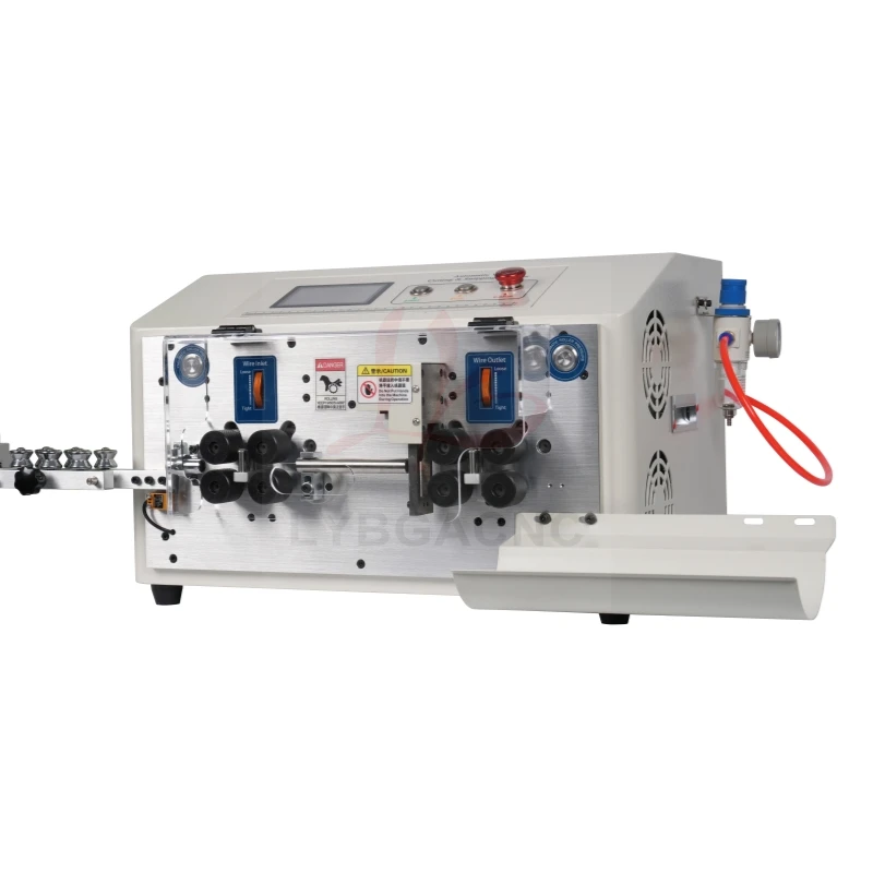 SWT-608-MAX1-8S Automatic Peeling Stripping Cutting Machine For Computer Wire Strip Stripper