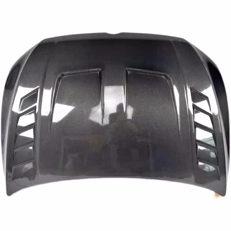 

Carbon fiber Engine cover for Volkswagen vw Golf 8 2021 modified Bonnet Hood scoop Car Accessories