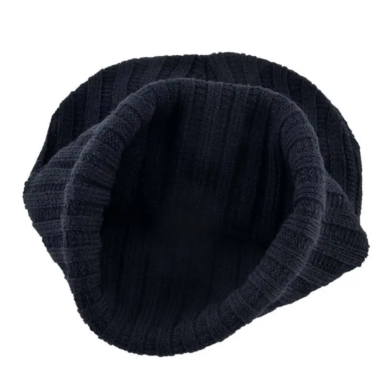 R1WE Gestrickte Beanie-Mütze, Damen-Baskenmütze, Herren-Mütze, Universal-Beanie-Kappen, warme Kopfbedeckung