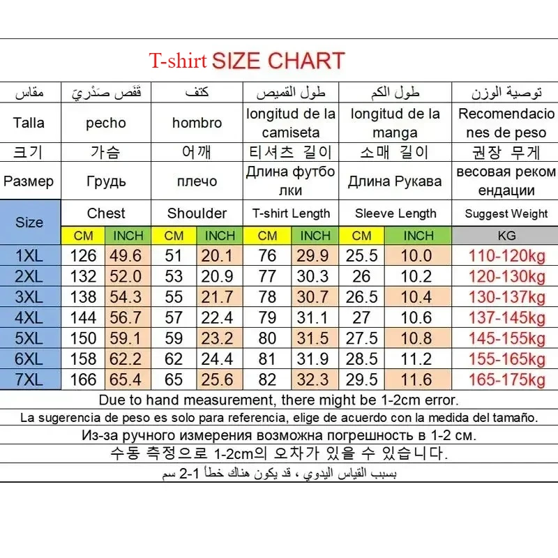 1pc/2pcs Men's T-shirt Shorts Set Plus Size 180KG Summer Casual Short-sleeve Tees Sportswear Fashion Male Round-neck Tops Shorts
